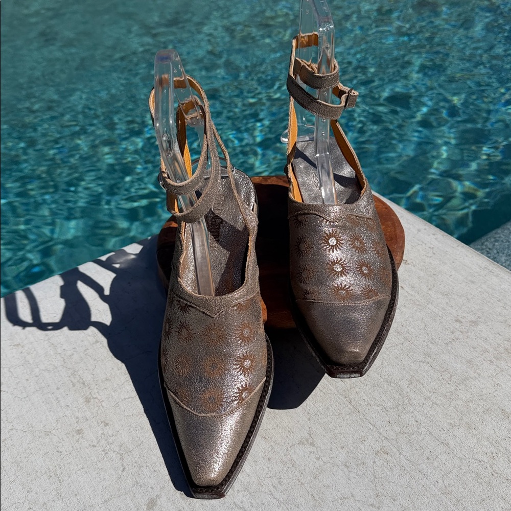 Old Gringo La Luz Sol Ankle Strap Mules New Without Tags Size 7 - Picture 2 of 16